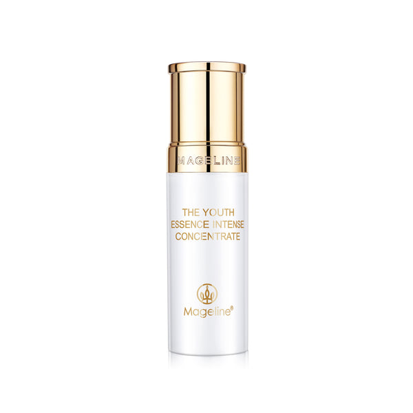 Mageline The Youth Essence Intense Concentrate (for combination and oil skin). The essence of rare plants to dilute melanin in the deeper layer of skin, improve micro blood circulation, leaving the skin healthy, firm and radiant. Smaller molecules help to improve the absorption rate, nourishing and renewing the aging skin, making the skin supple and improve its elastin while reducing skin pigmentation.
