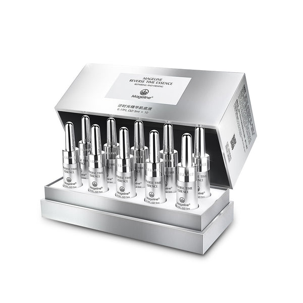 Mageline Reverse Time Essence is the result of an extensive R&D, where it is formulated to repair damaged skin cells and optimise skin moisture balance for a longer period of time. Like youth in a bottle—this potent and fast-acting pre serum, contains 830,000 plant-based stem cell which helps fight visible signs of aging including lines & wrinkles for a more youthful appearance and penetrates into each layers of skin to repair damaged skin cells