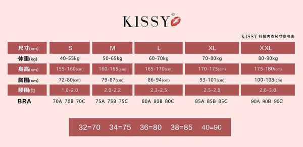Kissy Classic Vest Bra Set. The Most Comfortable Bra in the World!  Kissy bras are seamless and engineered with wire-free design to give you sufficient support as well as all-day comfort. These intimate garments also come with removable and interchangeable paddings. Excellent bra design ~ the bra stays in place all day, no gaps in the cups, the band doesn’t ride up on your back, the bra straps don’t fall off or dig into your shoulders.