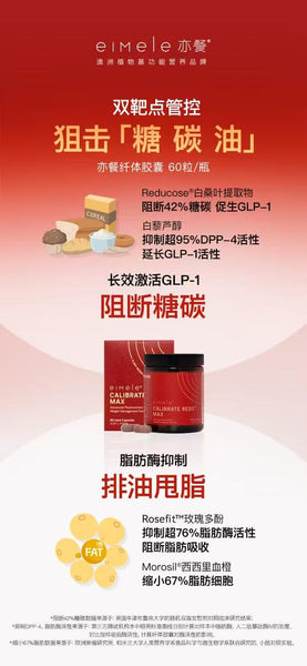 Eimele Calibrate Reds Max - Weight and Metabolic Health