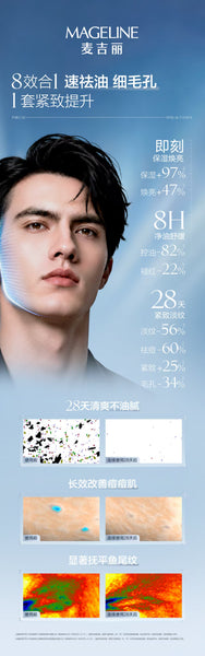 Mageline Multi-Effect Skincare Kit for Men