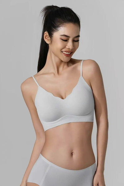Ruwen Jelly-Gel Slim-Strap Bra