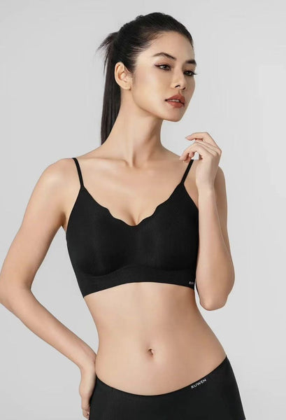 Ruwen Jelly-Gel Slim-Strap Bra