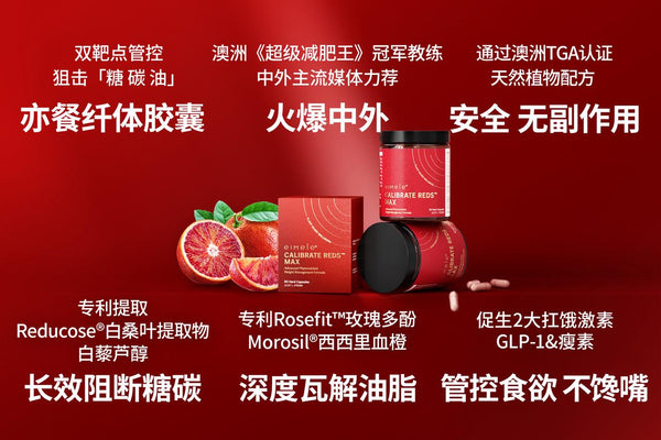 Eimele Calibrate Reds Max - Weight and Metabolic Health