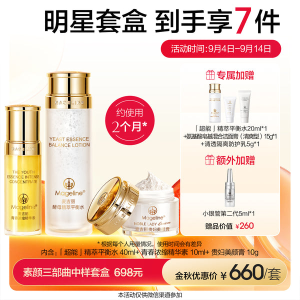 Promotion: Mageline 3-Step Skincare Medium Set