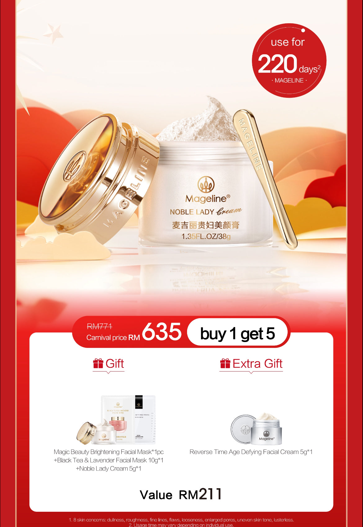 Promotion: Mageline Noble Lady Cream 38g