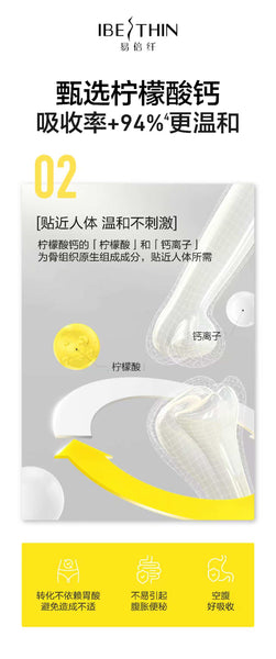 IBEThin Calcium Citrate Sports Nutrition Gummies