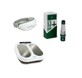 Olylife THz Tera-P90 (Foot Machine) + Olylife Galaxy G-One (Smart Eye Massager) + Olylife H+ Bar (Portable Hydrogen Water)