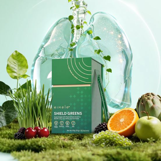 Eimele Shield Greens (Lungs, Liver, Kidney & Gut Health)