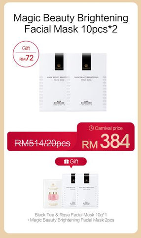 Promotion: Mageline Magic Beauty Brightening Mask 10pcs/box x 2
