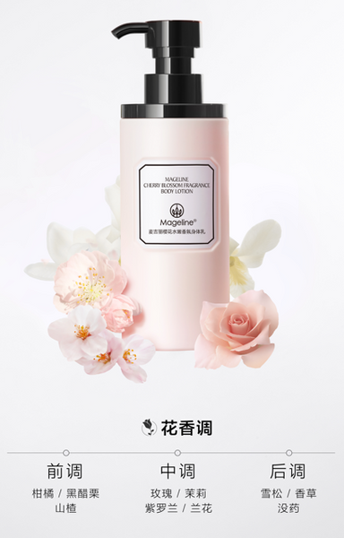 Promotion: Mageline Cherry Blossom Fragrance Body Care Set