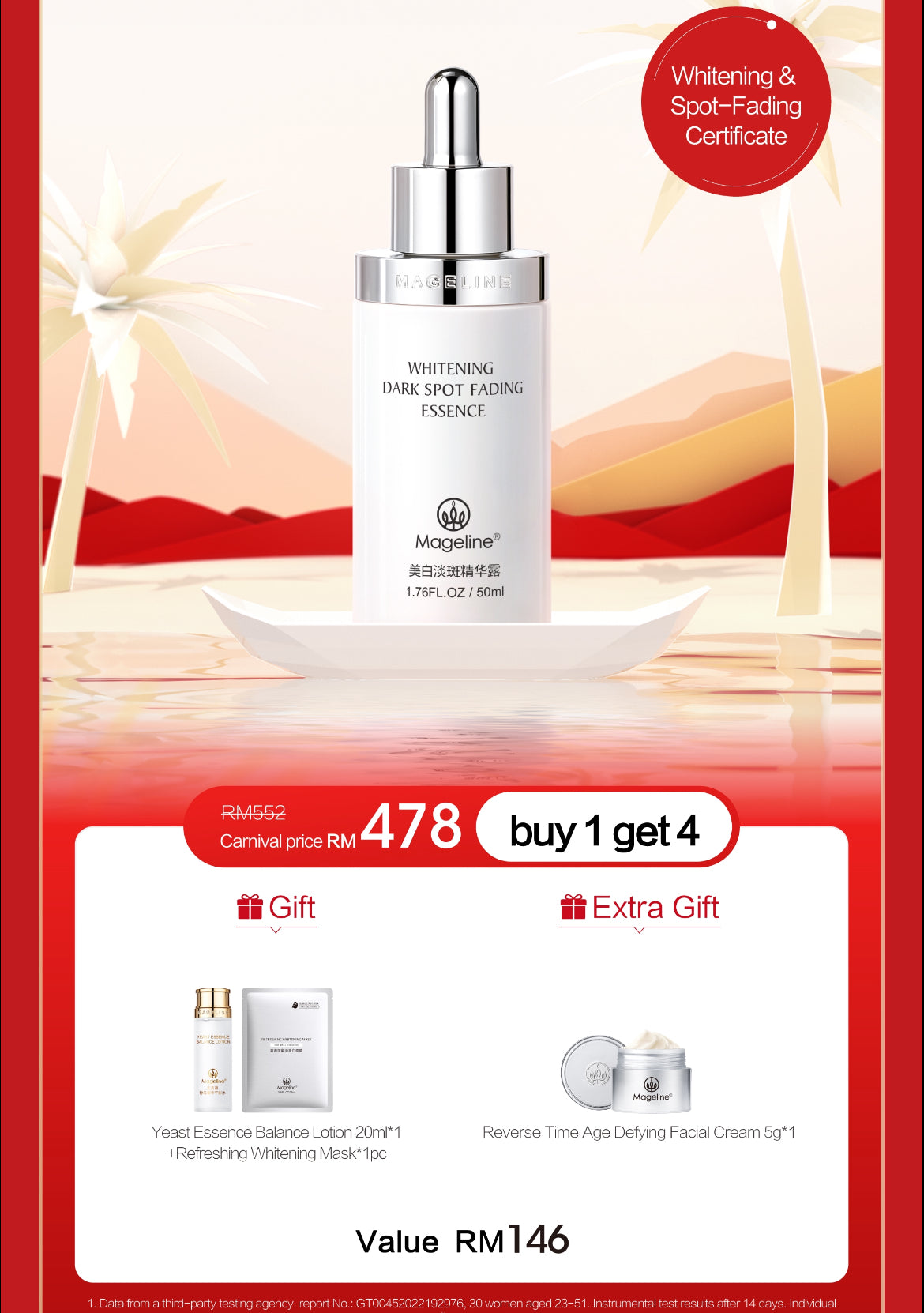 Promotion: Mageline Whitening Dark Spot Fading Essence