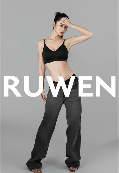 Ruwen Jelly-Gel Strap Camisole Bra