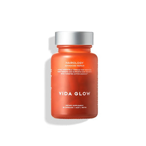 Vida Glow Hairology. Lengthen. Strengthen. Repair. As part of your daily routine, Hairology delivers longer, thicker hair by reducing hair thinning and supporting hair growth.