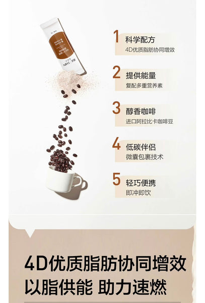 IBEThin MCT Coffee Solid Beverage