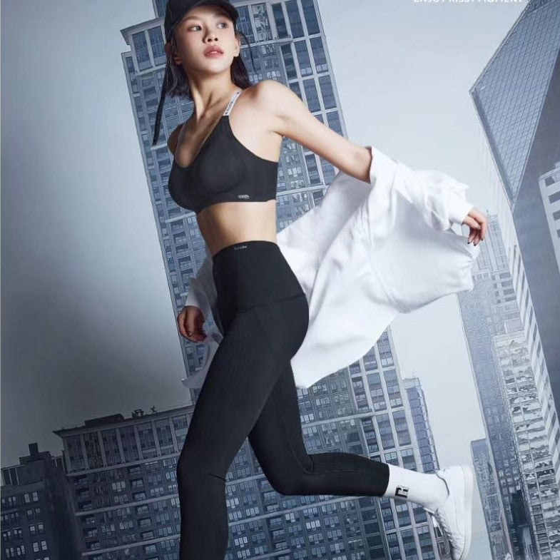 Kissy Ruwen Ultra Slim Yoga Pants. The fabric is made of professional sports fabric with high clip layer, which is soft and weightless, breathable, sweat-wicking and skin friendly. The addition of Lycra elastane allows you to stretch freely. It is made for a variety of activities, including workout, yoga, running, commuting and even casual use.  