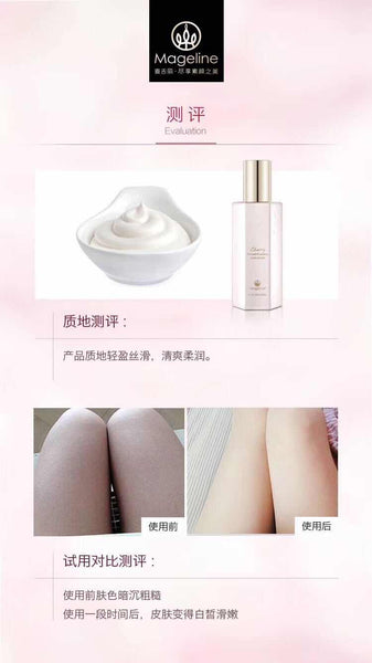 mageline cherry blossom fragrance body lotion