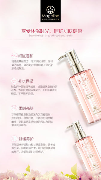 Promotion: Mageline Cherry Blossom Fragrance Body Care Set
