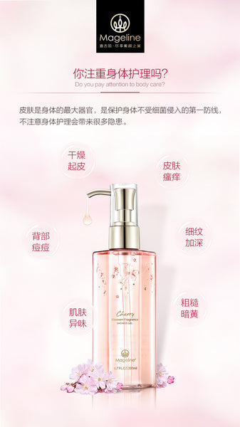 Promotion: Mageline Cherry Blossom Fragrance Body Care Set